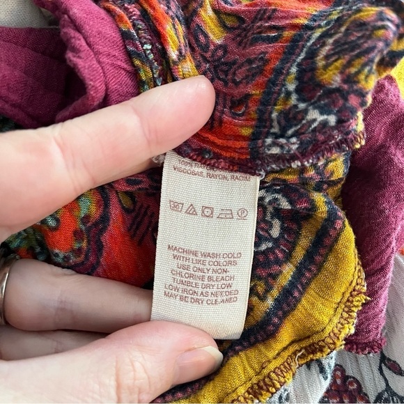 FREE PEOPLE Extreme Printed Harem Pants - Picture 10 of 11